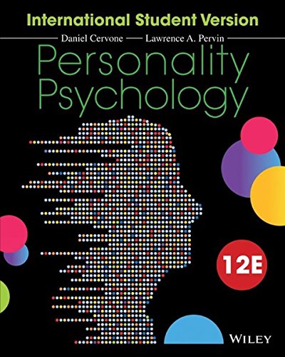 Personality Psychology, 12th Edition International Student Version