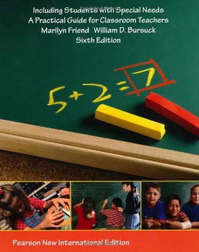 Including Students with Special Needs: Pearson New International Edition