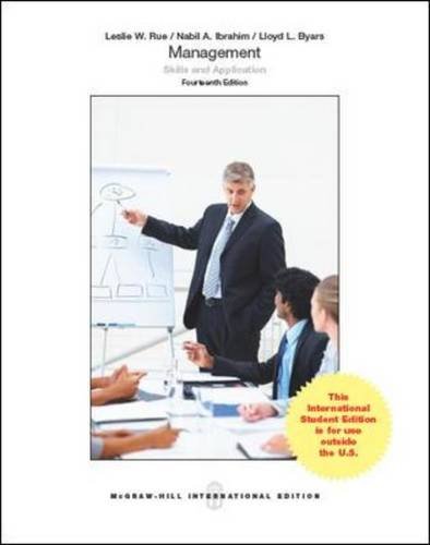 Management:  Skills & Application (Int l Ed)