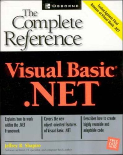 Visual Basic.NET: The Complete Reference