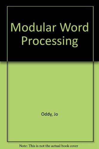 Modular Word Processing