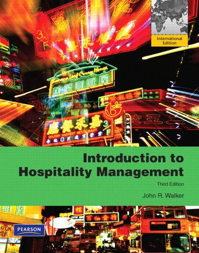 Introduction to Hospitality Management:International Edition