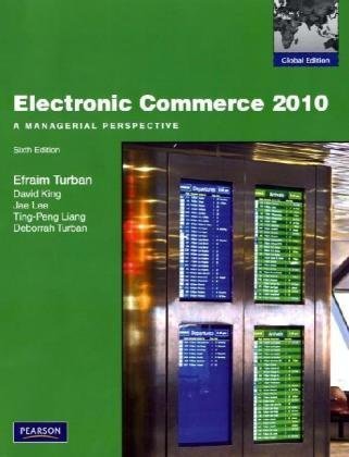 Electronic Commerce 2010:Global Edition