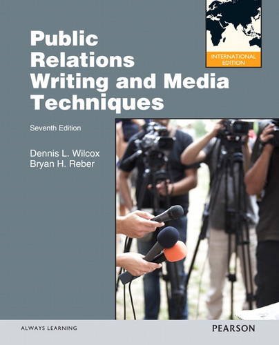 Public Relations Writing and Media Techniques