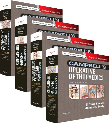 Campbell s Operative Orthopaedics,: Expert Consult Premium Edition - Enhanced Online Features and Print (4 Volume Set)