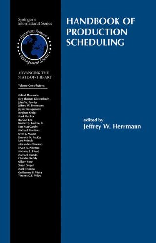 Handbook of Production Scheduling (International Series in Operations Research & Management Science)