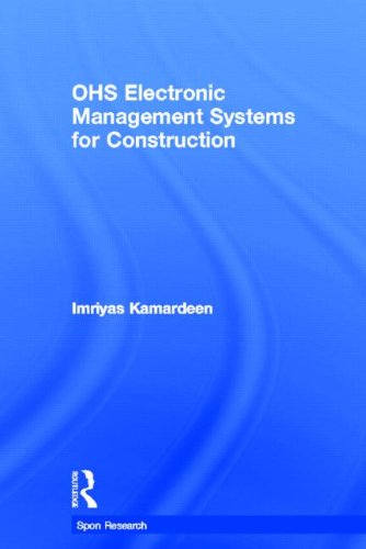 OHS Electronic Management Systems for Construction (Spon Research)