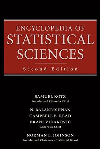 Encyclopedia of Statistical Sciences (Methods and Applications of Statistics)