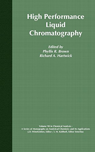 High Performance Liquid Chromatography (Chemical Analysis: A Series of Monographs on Analytical Chemistry and Its Applications)