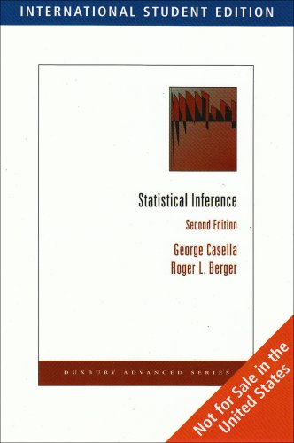 Statistical Inference, International Edition