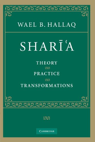 Sharia: Theory, Practice, Transformations
