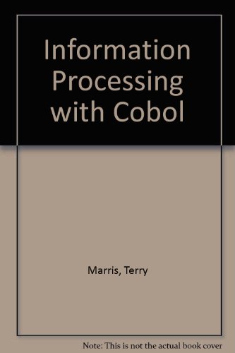 Information Processing with Cobol