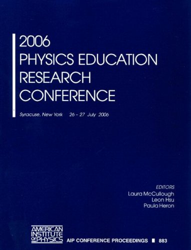 2006 Physics Education Research Conference (AIP Conference Proceedings)