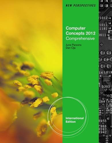 New Perspectives on Computer Concepts 2012: Comprehensive