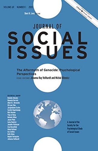 The Aftermath of Genocide: Volume 69, Number 1: Psychological Perspectives (Journal of Social Issues (JOSI))