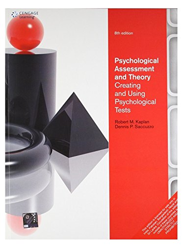 Psychological Assessment and Theory - Creating and Using Psychological Tests, 8th Edition (International Edition)