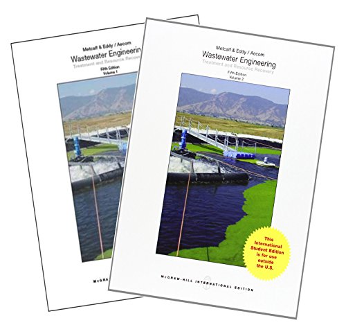 Wastewater Engineering: Treatment and Resource Recovery(2 Volume Set)