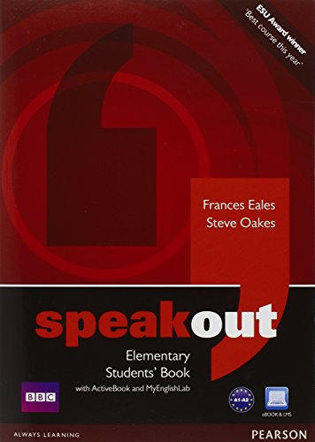 Speakout Elementary Students&#39; Book (with DVD / Active Book) &amp; MyLab