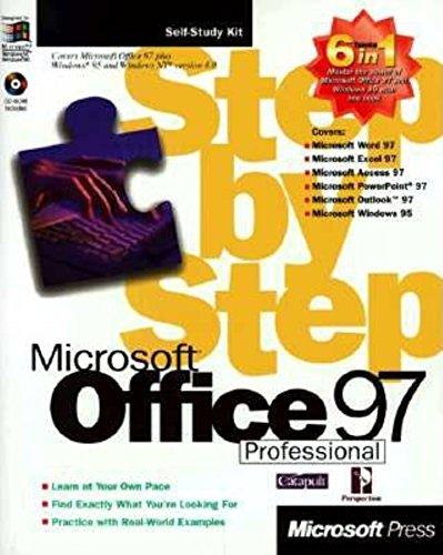Microsoft Office 97 Professional 6 in 1 Step by Step (Step By Step Series)