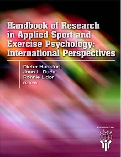 Handbook of Research in Applied Sport and Exercise Psychology: International Perspectives
