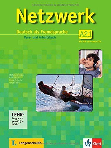 NETZWERK A2 TEIL 1 KB &ARB mit 2 Aud-Cds&Dvd-KLETT