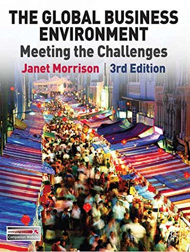 The Global Business Environment: Meeting the Challenges