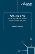 Authoring a PhD
