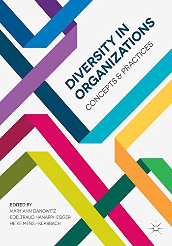 Diversity in Organizations: Concepts and Practices