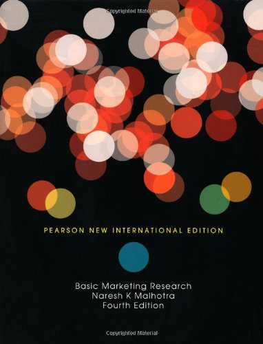 Basic Marketing Research: Pearson New International Edition