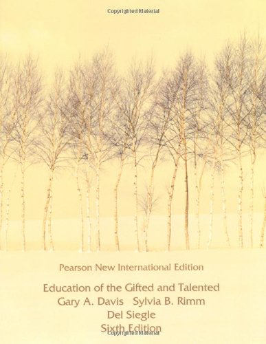 Education of the Gifted and Talented: Pearson New International Edition