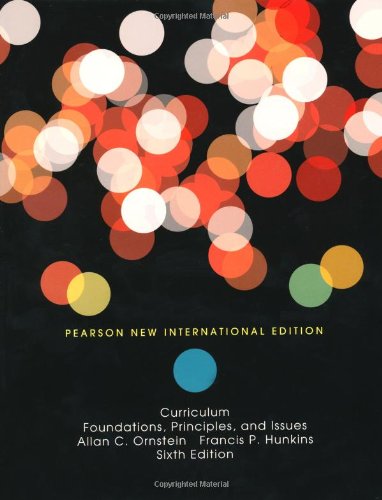 Curriculum: Pearson New International Edition