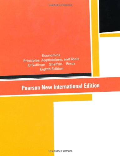 Economics: Pearson New International Edition