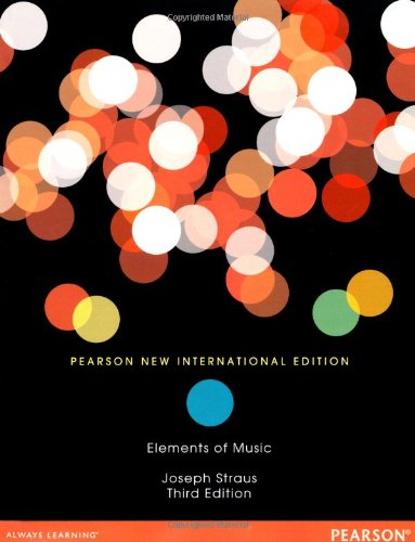 Elements of Music: Pearson New International Edition