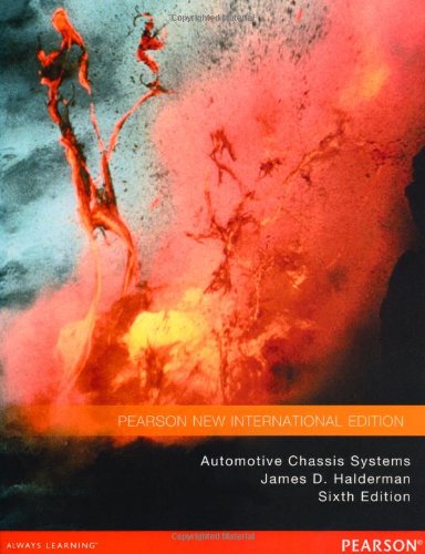 Automotive Chassis Systems: Pearson New International Edition