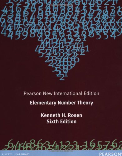 Elementary Number Theory: Pearson New International Edition