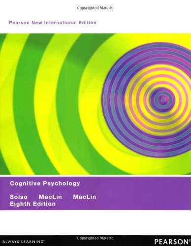 Cognitive Psychology: Pearson New International Edition