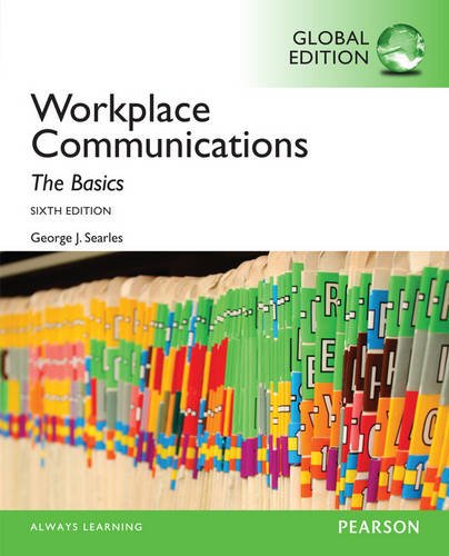 Workplace Communication: The Basics, Global Edition - Çağlayan Kitap ...