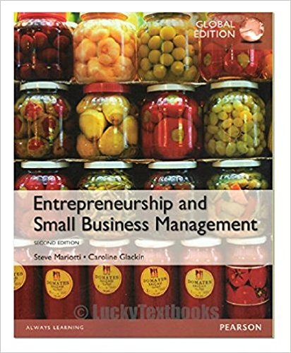 Entrepreneurship and Small Business Management, Global Edition