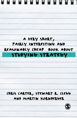 A Very Short, Fairly Interesting and Reasonably Cheap Book About Studying Strategy