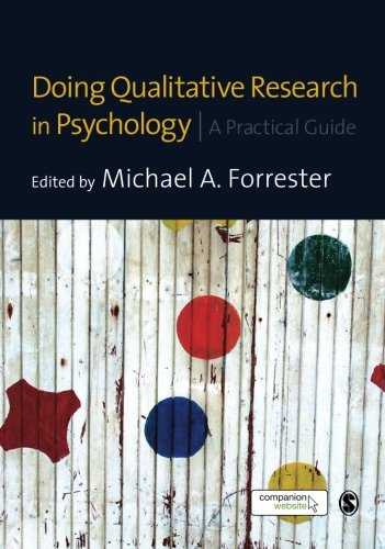 Doing Qualitative Research in Psychology: A Practical Guide