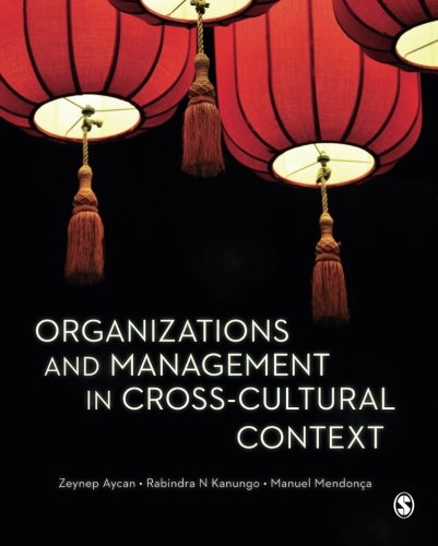 Organizations and Management in cross-cultural context
