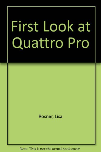 First Look at Quattro Pro