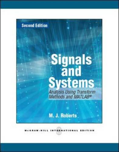 Signals and Systems: Analysis of Signals Through Linear Systems