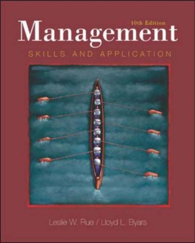 Management: Skills and Application