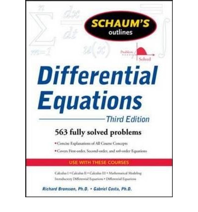 Schaums Outline Of Differential Equations