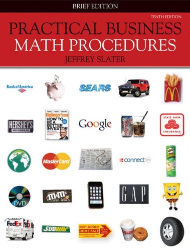 Practical Business Math Procedures [With DVD and Business Math Handbook]