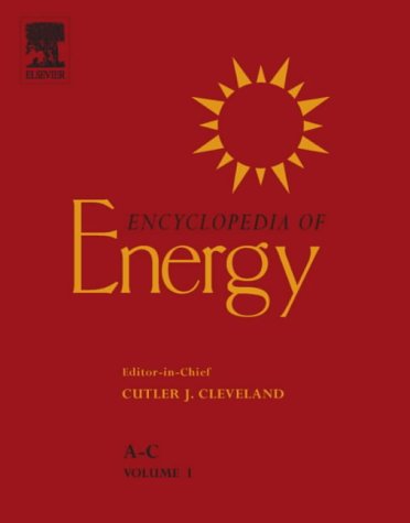 Encyclopedia of Energy (Encyclopedia of Energy Series)