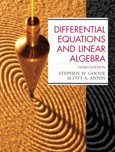 Differential Equations and Linear Algebra