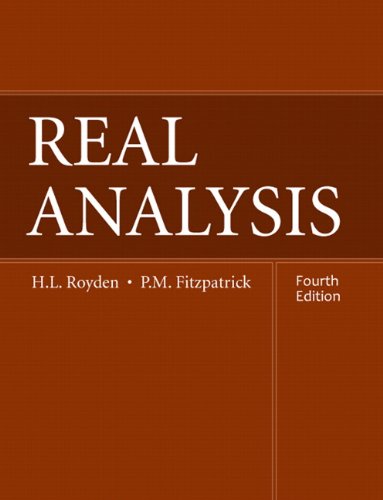 Real Analysis