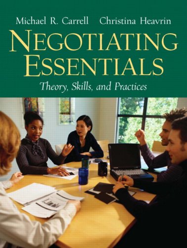 Negotiating Essentials: Theory, Skills, and Practices